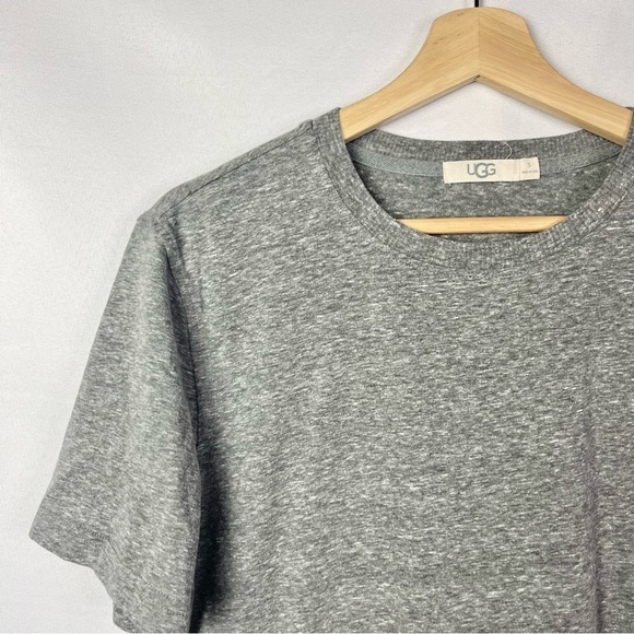 UGG Gray Henrie Tri-Blend Crewneck Short Sleeve T-Shirt S - Picture 4 of 5